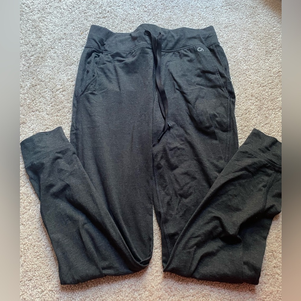 Gapfit Brushed Tech Jersey Charcoal Jogger Pants
